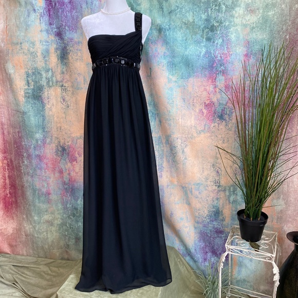 Aidan Mattox Dresses & Skirts - 📌Aidan Mattox Luxurious Rhinestone One Shoulder  Prom - Formal - Ball Gown